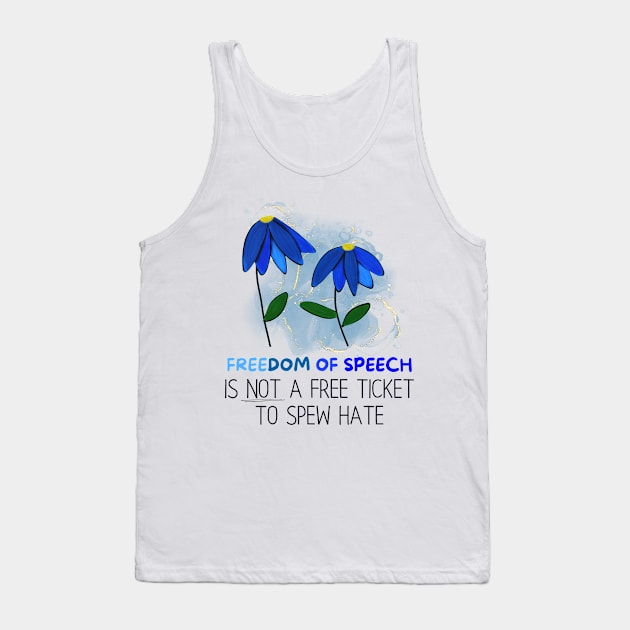 Freedom of Speech Tank Top by cmpoetry